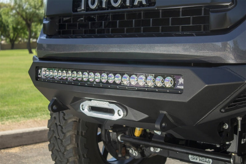 Addictive Desert Designs 14-18 Toyota Tundra Stealth Fighter Front Bumper w/Winch Mount & Sensors