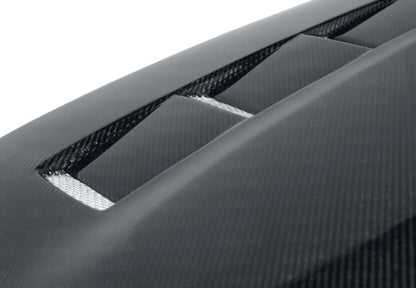 Seibon TS-Style Carbon Fiber Hood - Nissan 350Z