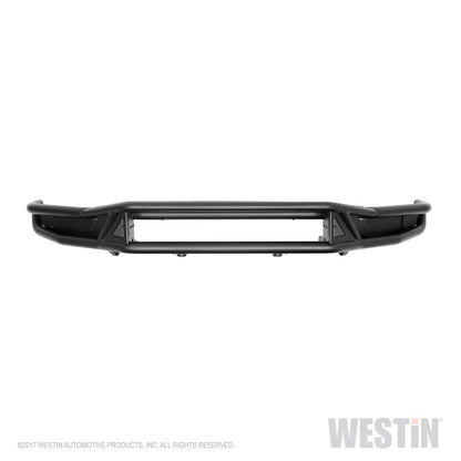 Westin 2016-2018 Toyota Tacoma Outlaw Front Bumper - Textured Black