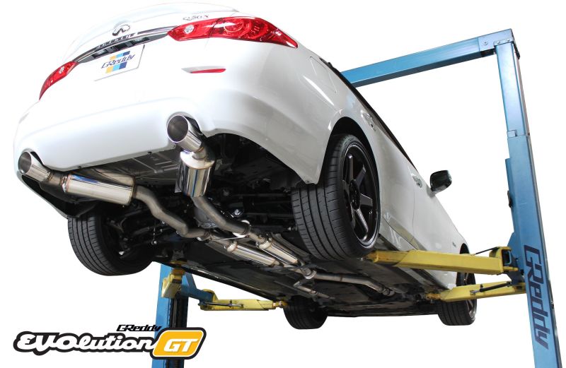 Greddy EVOlution GT Stainless Steel Dual Catback Exhaust - Infiniti Q50