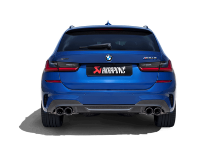 Akrapovic 20-22 BMW M340i (G20, G21) Slip-On Line (Titanium) (Req. Tips)