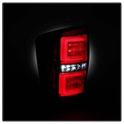 Spyder 16-17 Toyota Tacoma LED Tail Lights - Red Clear (ALT-YD-TT16-LED-RC)