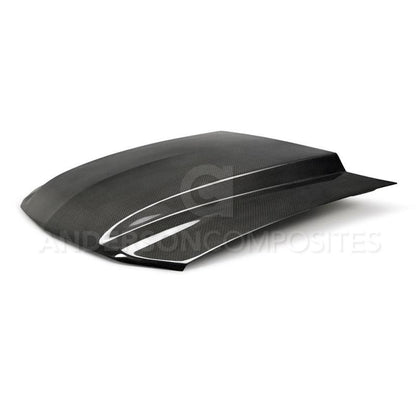 Anderson Composites 10-12 Ford Mustang Type-CJ 3in Carbon Fiber Cowl Hood