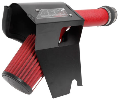 AEM 2018 Subaru WRX STI 2.5L H4 F/I Cold Air Intake System - Wrinkle Red