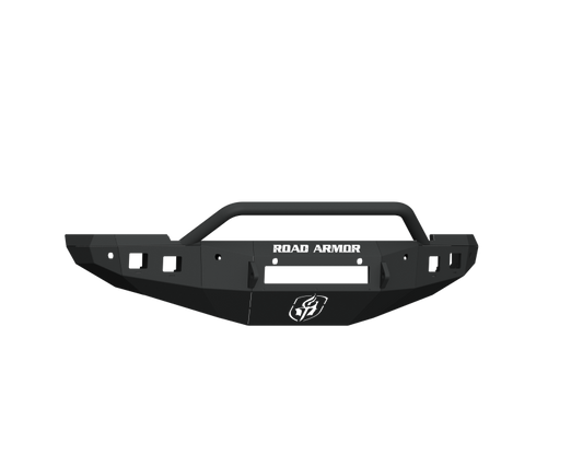 Road Armor 16-18 Ram 2500 Stealth Front Bumper w/Pre-Runner Guard/6 Sensor Holes - Tex Blk