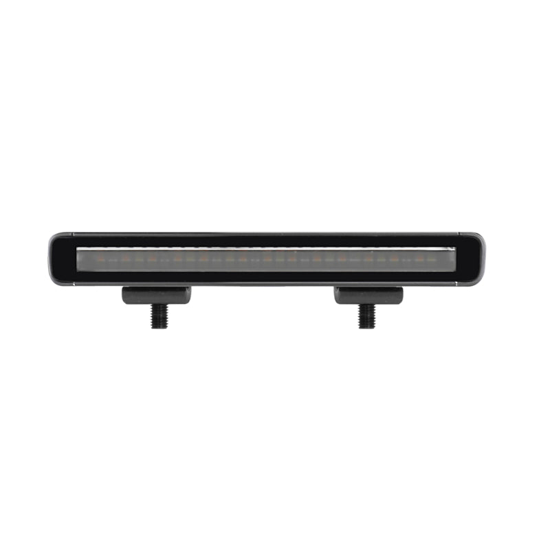 Go Rhino Xplor Flash Series Sgl Multi Function LED Light Bar (Track Mount) 10in. - Blk