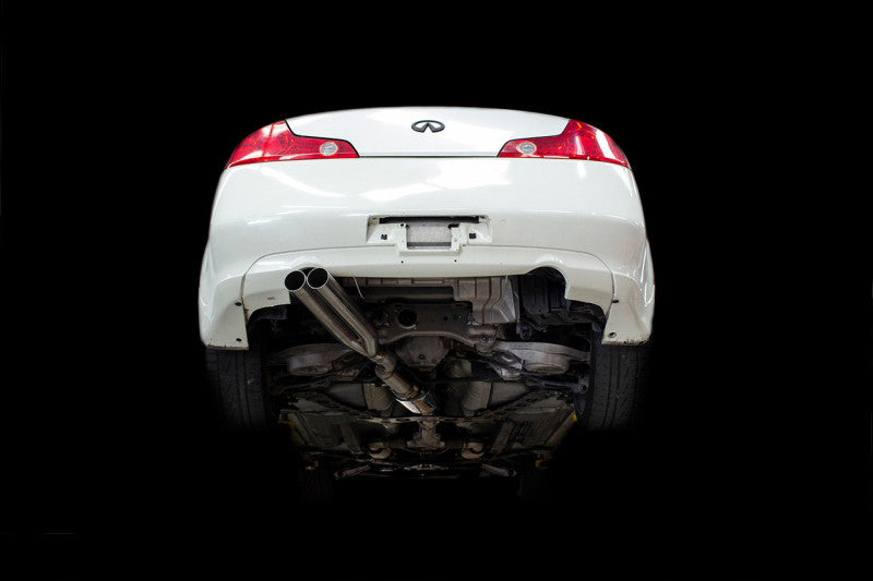 ISR Performance EP Blast Pipes Dual Tip Exhaust System - Infiniti G35 Coupe 03-07