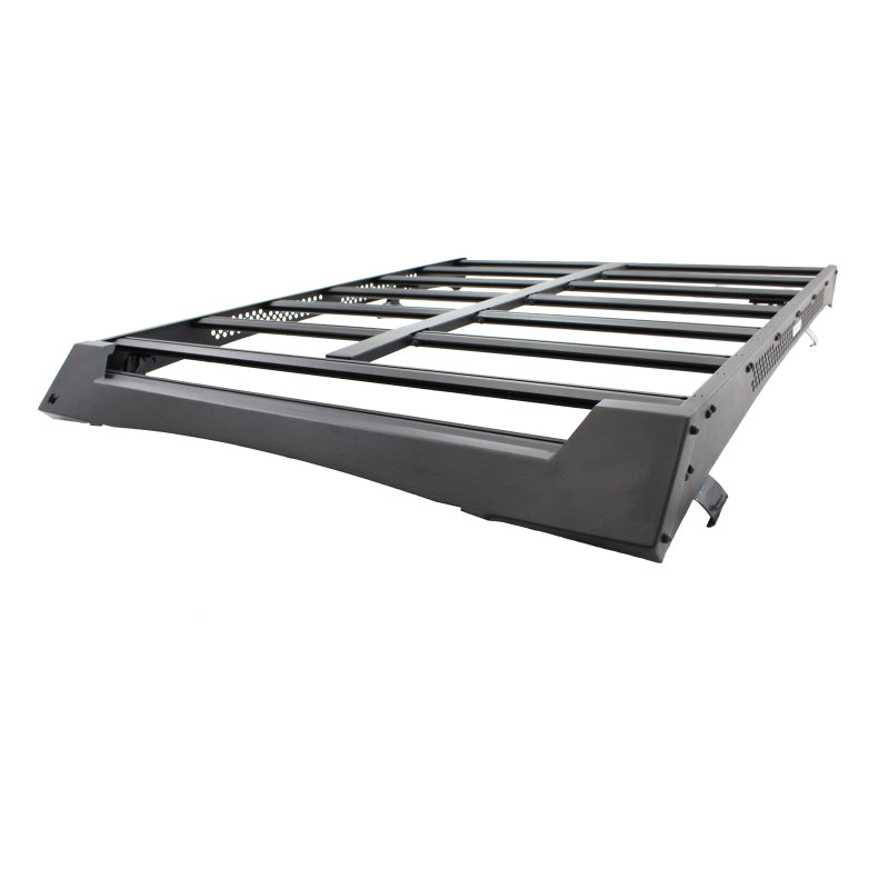 Go Rhino 22-23 Toyota Tundra CrewMax Ceros Low Profile Roof Rack - Tex. Blk