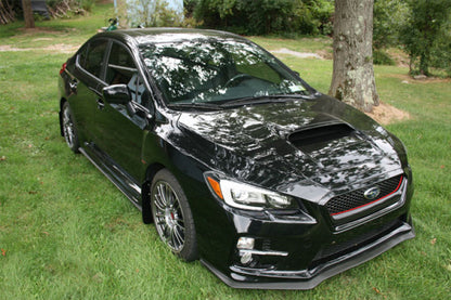 Rally Armor 15+ Subaru WRX & STi Sedan Only UR Black Mud Flap w/ Grey Logo