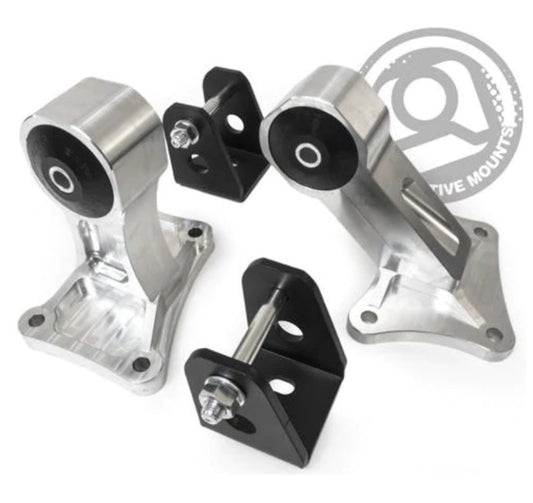 Innovative 00-09 Honda S2000 F-Series Black Aluminum Mounts 95A Bushings (No Trans Mount)