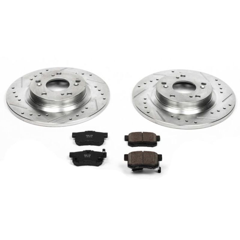 Power Stop 00-09 Honda S2000 Rear Z23 Evolution Sport Brake Kit