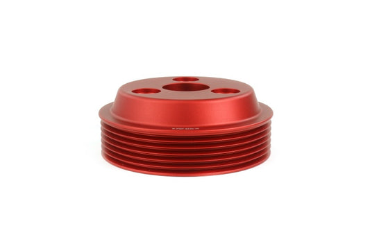 Perrin 2015 Subaru WRX Lightweight Water Pump Pulley - Red