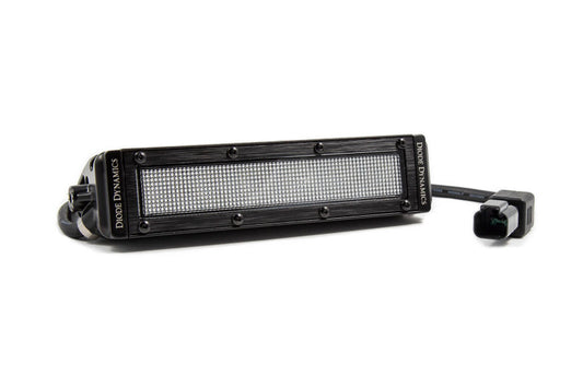 Diode Dynamics 6 In LED Light Bar Single Row Straight SS6 - White Flood Light Bar (Single)