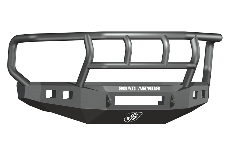 Road Armor 08-10 Ford F-250 Stealth Front Bumper w/Titan II Guard Wide Flare - Tex Blk