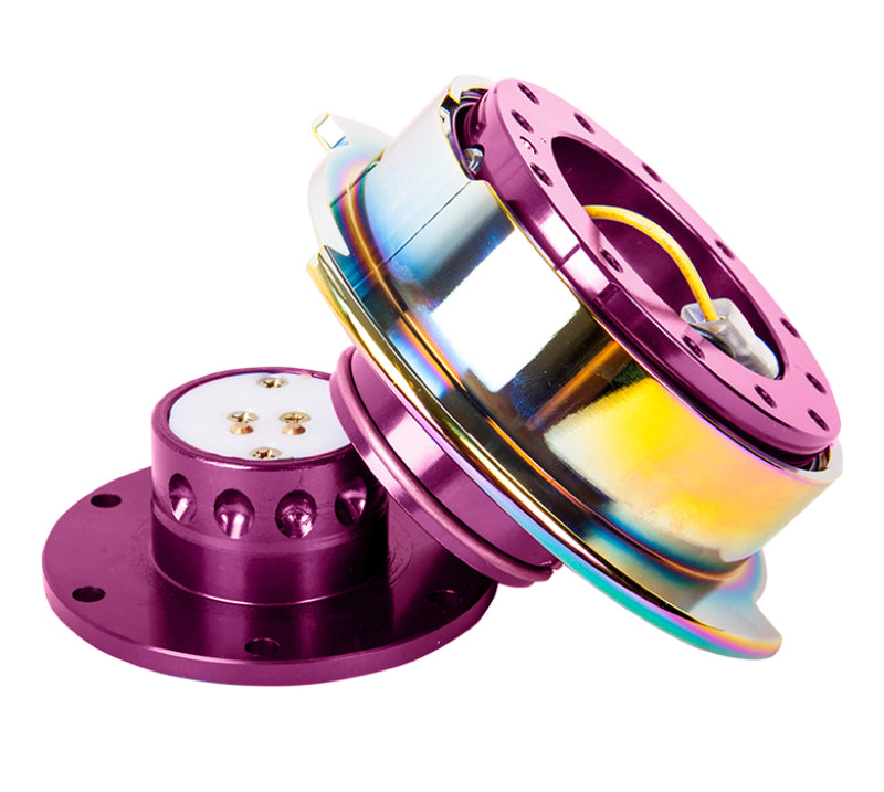 NRG Quick Release Gen 2.5 - Purple Body / Neochrome Ring