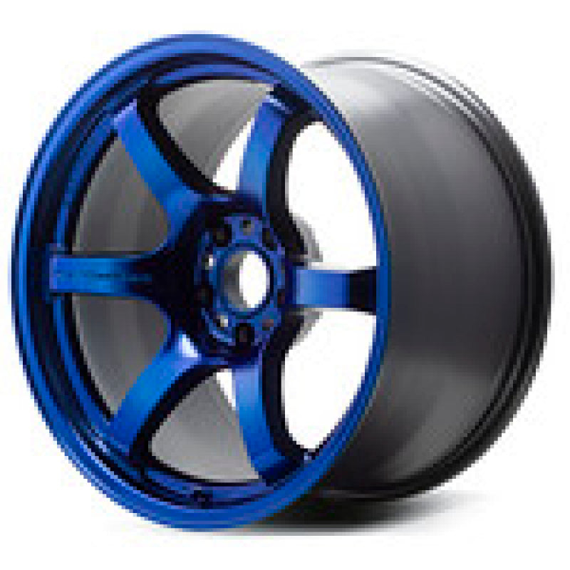 Gram Lights 57DR 19x10.5 +35 5-112 Spatta Blue