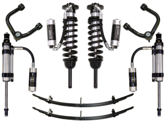 ICON 05-15 Toyota Tacoma 0-3.5in/2016+ Toyota Tacoma 0-2.75in Stg 7 Suspension System w/Tubular Uca