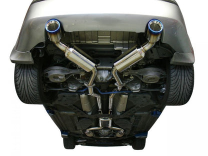 Injen Dual Exit Titanium Tip Cat-Back Exhaust System - Nissan 350Z