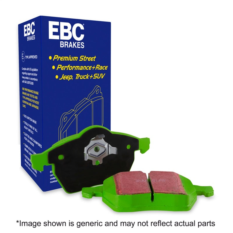 EBC 2021+ Ford Bronco Sport 1.5T Greenstuff Rear Brake Pads