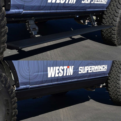 Westin 21-23 Ford Bronco 4dr (Excl. Bronco Sport) Pro-e Running Boards - Tex. Blk