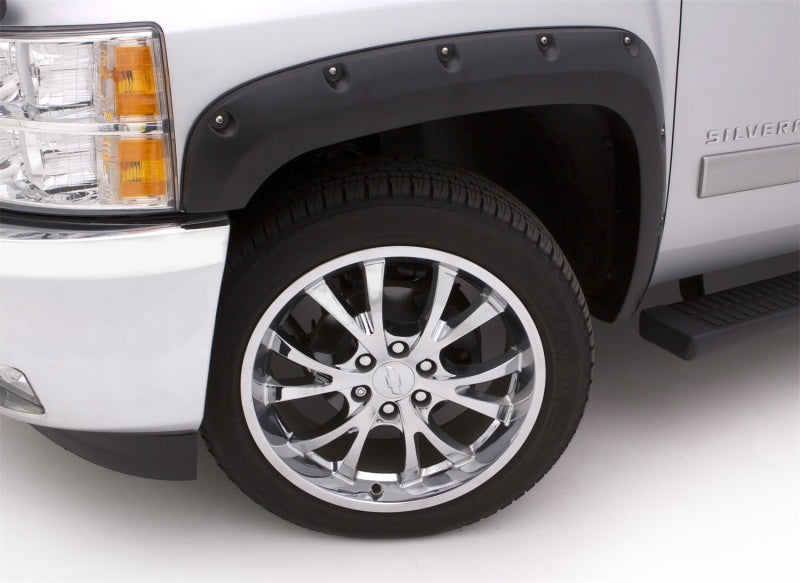 Lund 16-17 Toyota Tacoma RX-Rivet Style Smooth Elite Series Fender Flares - Black (2 Pc.)